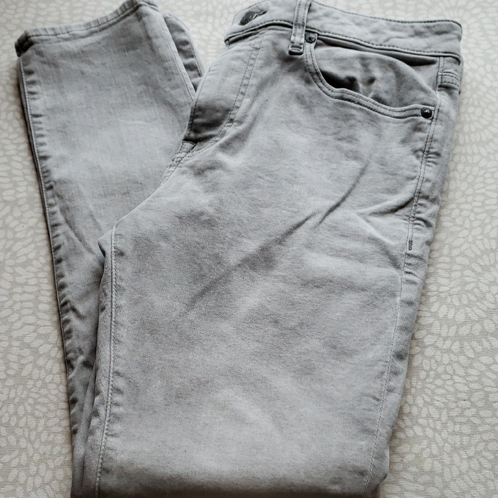 Express Men’s Skinny Jeans Light Gray